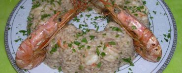 risoto me sampania kai garides